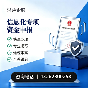 玉溪信息化专项资金申报服务