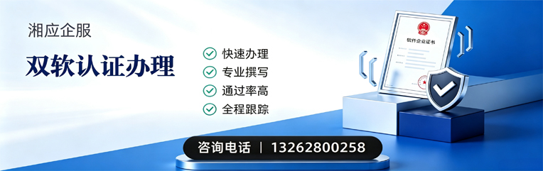 玉溪双软认证申报服务